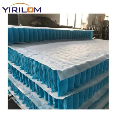 70# Unidade de moagem de bolso de aço de fio de alto carbono com 5 ~ 7 voltas e zonas 1/3/5/7 para produção de colchões