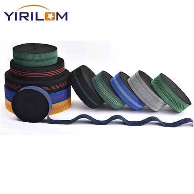 Elastic Strong Heavy Polypropylene Polyester Sofa Webbing para Sofá de volta e móveis