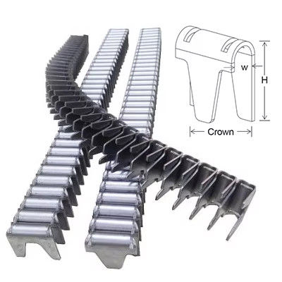 Clipe de Colchão Galvanizado de Zinco de 22mm com Fio de PE Embutido para Fabricação de Colchões de Mola