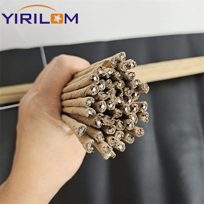 Fio de Fixação de Aço de Alto Carbono Revestido de Papel com Tratamento Anti-ferrugem Galvanizado e Papel Kraft Retardador de Chamas para Móveis de Sofá
