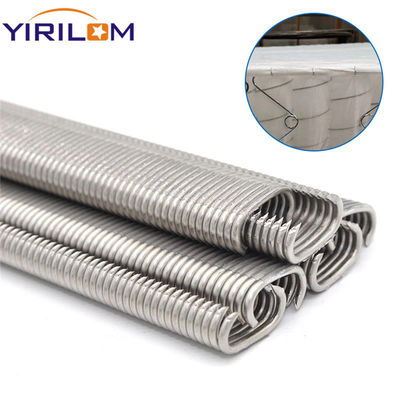 Clipe de Colchão de Zinco Galvanizado Tipo C com Coroa de 17/18/19/22mm e Embalagem de 6000 peças/caixa