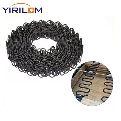 Resíduos pesados de 3,8 mm e 4,0 mm Diâmetro de fio Primavera Zigzag anti-ferrugem para molduras de sofá