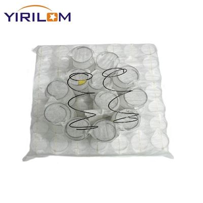 Bom preço Dimensão personalizada Sofa Pocket Spring Unit com fio de aço de alto carbono e design comprimido e laminado on-line