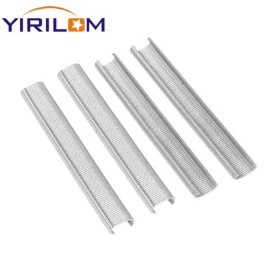 Clipe de Colchão de Zinco Galvanizado Resistente a Choques, Anel em C com Coroa de 17/18/19/22mm