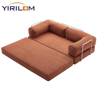 Bom preço Sofá-cama modular multifuncional com compressão de teca e esponja para mobiliário de sala de estar on-line