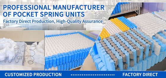 Bom preço Mola ensacada para colchão de molas independentes com fio de aço de alto carbono e capa de tecido não tecido on-line
