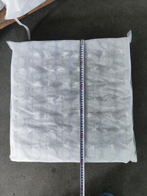 Sofá de 10 cm de altura moinho de bolso com 1,8 mm de fio de aço carbono e bobinas individuais de bolso