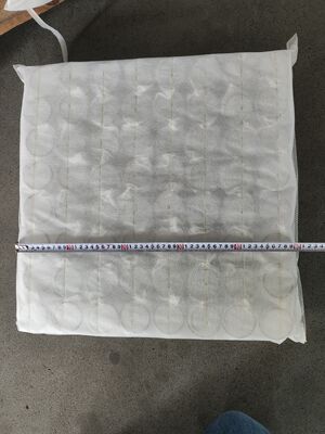 70# Aço Carbono Fio Mola Ensacada para Sofá com Molas Ensacadas Individuais e 4 Polegadas de Espessura