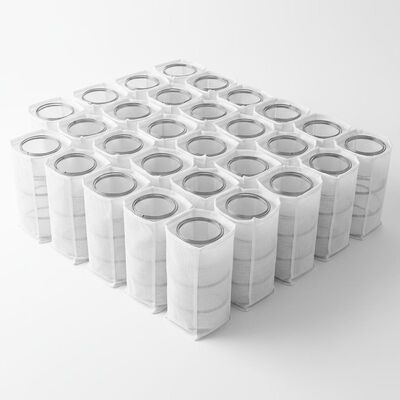 Unidade de Mola Ensacada para Colchão em Aço Carbono com 5 Espiras e 10 Anos de Garantia