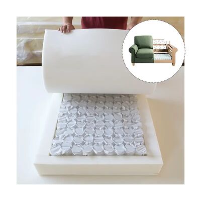 Bom preço Unidade de Mola Ensacada Personalizada para Sofá de 20x20x4 Polegadas com Fio de Aço de Alto Carbono e Excelente Isolamento de Movimento on-line