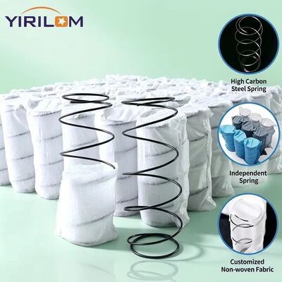 Fabricante profissional de Foshan Primavera de bolso independente para almofada de sofá com fio de aço e tecido