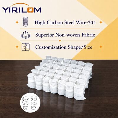 Sofá de aço carbono de 2,0 mm envolto individualmente