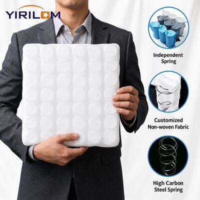 Bom preço Unidade de Molas Ensacadas Ecológica de Aço de Alto Carbono Coberta com Tecido Não Tecido para Sofá com Tamanho Personalizado on-line