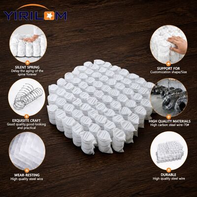 Bom preço Sofá de 8 cm de altura moinho de bolso com cobertura de tecido não tecido e fio de aço de alto carbono para móveis modulares on-line