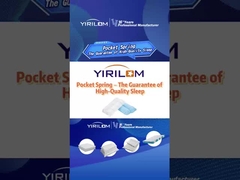 Camaleiro personalizado 5 Zona Pocket Coil Spring Unit para colchão