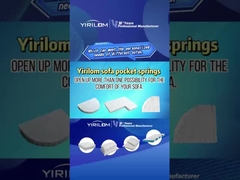 Primavera de bolso de alta qualidade 4 polegadas de altura Primavera interna para almofada do banco do sofá