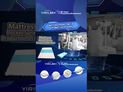 OEM Roll Up Packing Customizado 2.0mm Pocket Spring para colchão