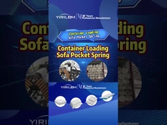 Venda Quente Oem Sofá Interior Unit Spring Pocket Pocket Spring para almofada de sofá