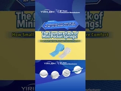 1.4mm 3cm altura Micro Mini Pocket Spring para colchão