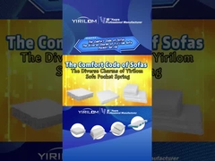 Unidades de bobina de moagem de bolso de tecidos não tecidos independentes personalizadas