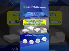 Mola Ensacada para Sofá 45*45*10cm, Mola Ensacada para Almofada de Sofá