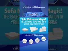 Molas Ensacadas para Sofá Personalizadas, Fio de Aço de 1,8mm de Alta Resistência com Mola para Sofá de Tecido