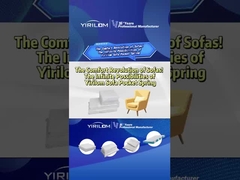 Mola Ensacada para Sofá 45*45*10cm, Mola Ensacada para Almofada de Sofá