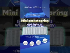 Fábrica de Molas para Colchão Unidade de Mola Ensacada Mini 1,2mm