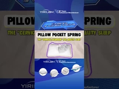 Fornecedor Chinês de Alta Qualidade 0,9mm Nova Mola Ensacada para Travesseiro