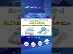 OEM Queen King Size Coil de aço colchão de bolso de primavera com tecido