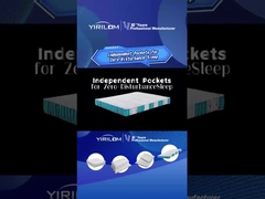 Alta resistência Metal Pocket Spring bobina altura 7 polegadas colchão Pocket Spring