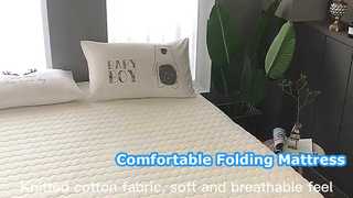 Colchão de espuma viscoelástica barato 6cm 10cm dobrável
