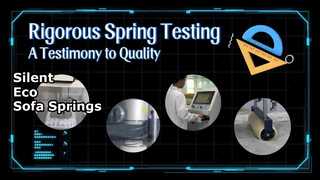 Molas silenciosas para sofá, ecológicas e silenciosas