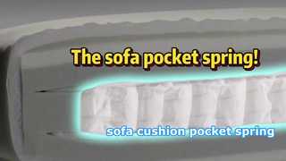 Mola de bolso do sofá, componente central para conforto superior do sofá e suporte estável