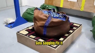 Tecido elástico de sofá para durabilidade